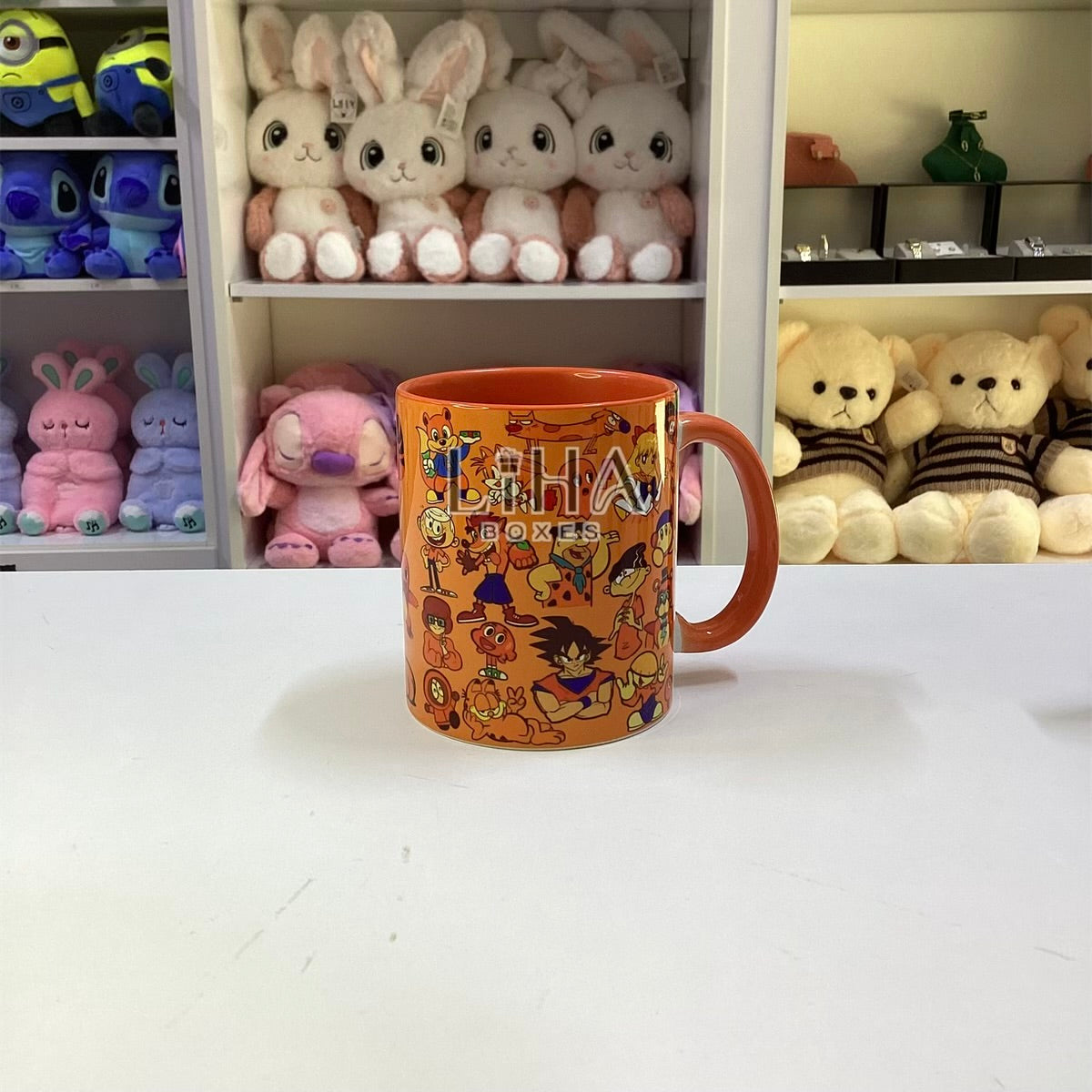 Mug all characters single colour