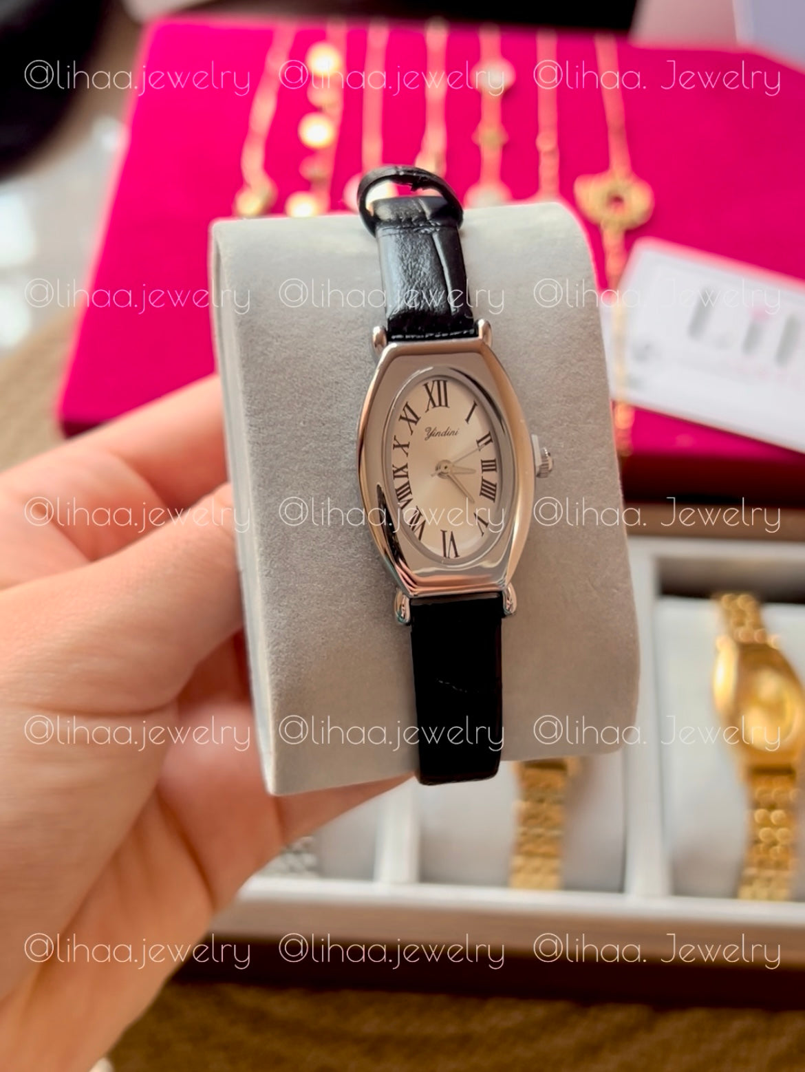 Montre acier inoxydable argenté