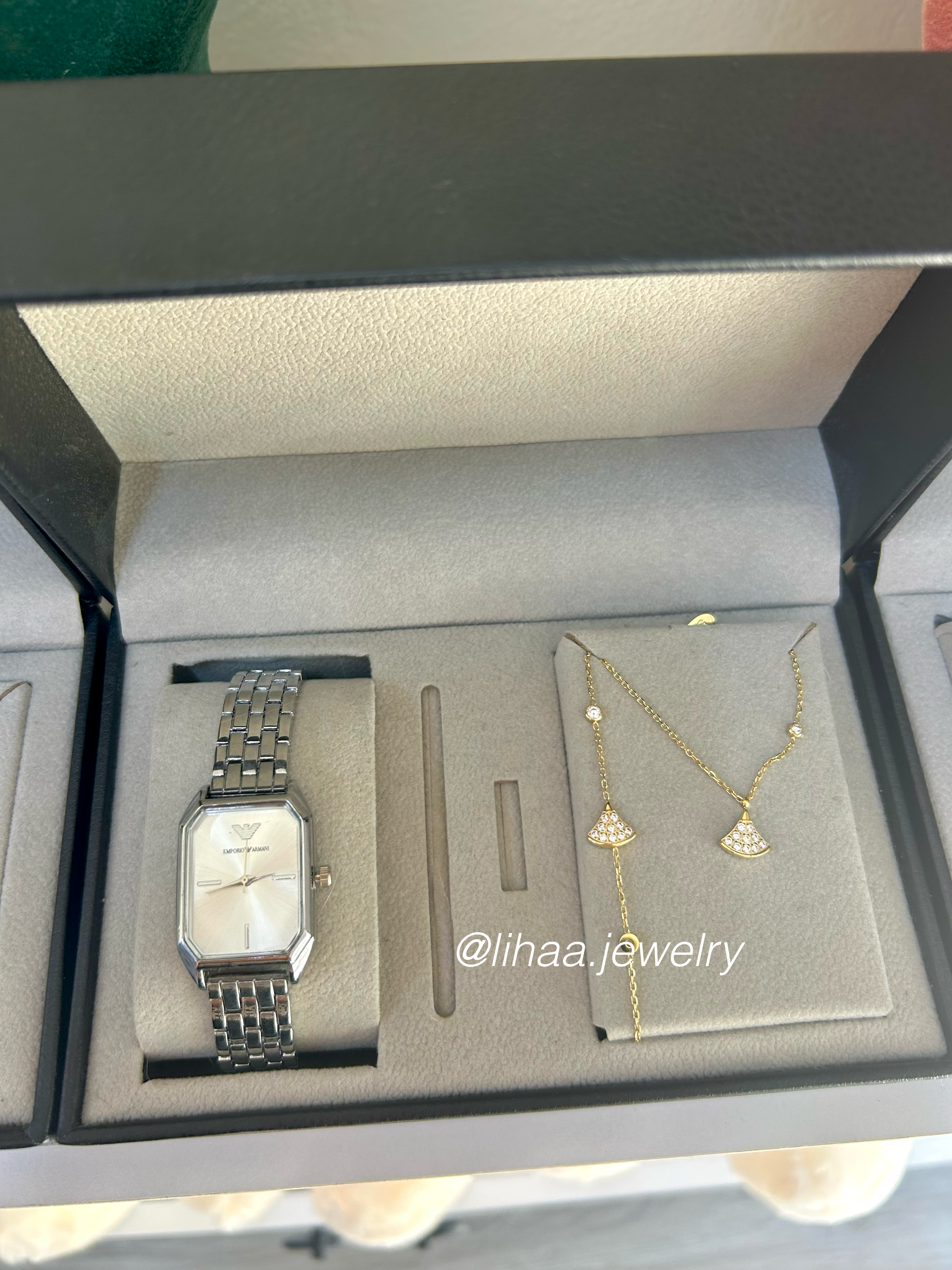 Pack montre + collier + gourmette