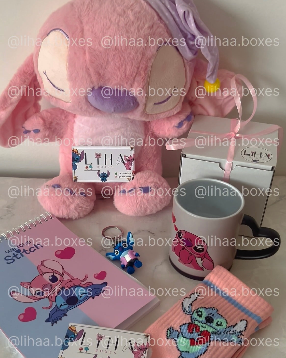 Pack mug magique stitch / angel