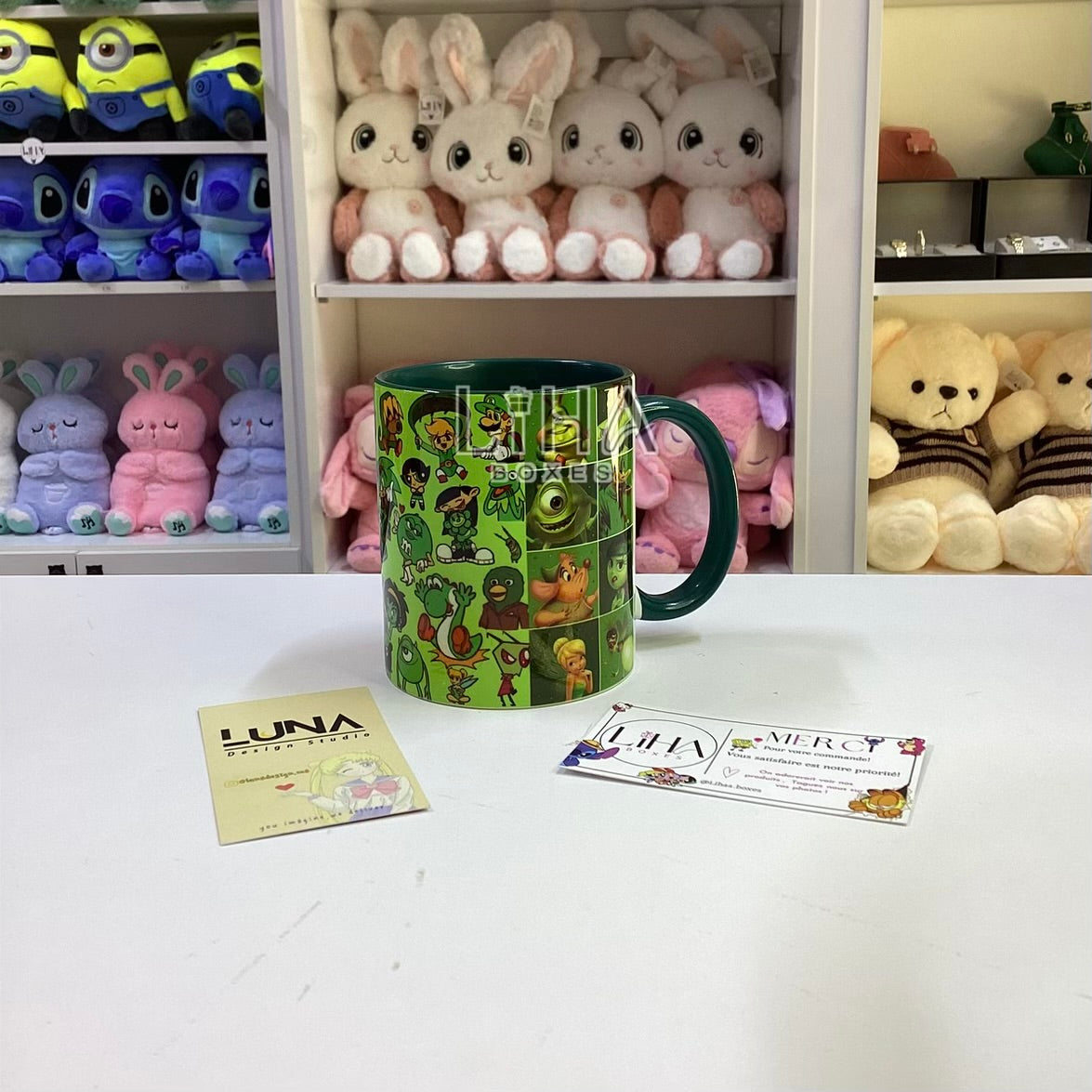 Mug all characters single colour