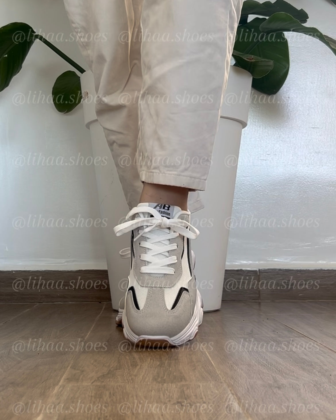 Espadrille gris noir