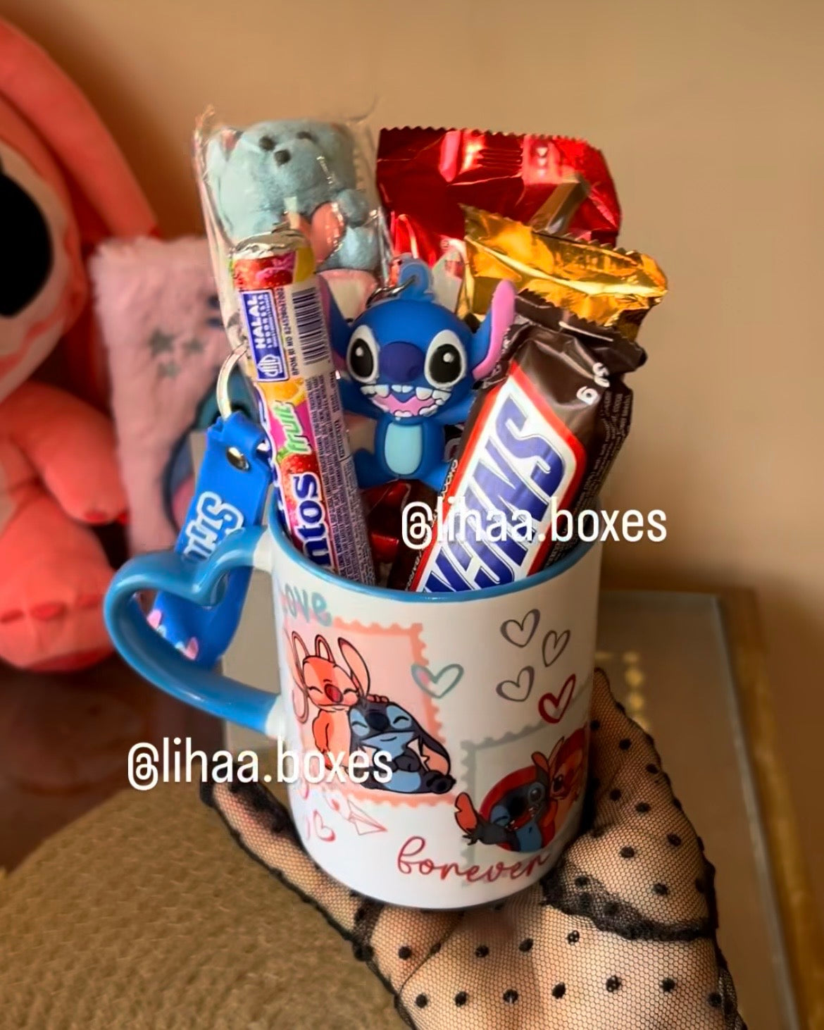 Mug stitch + chocolat