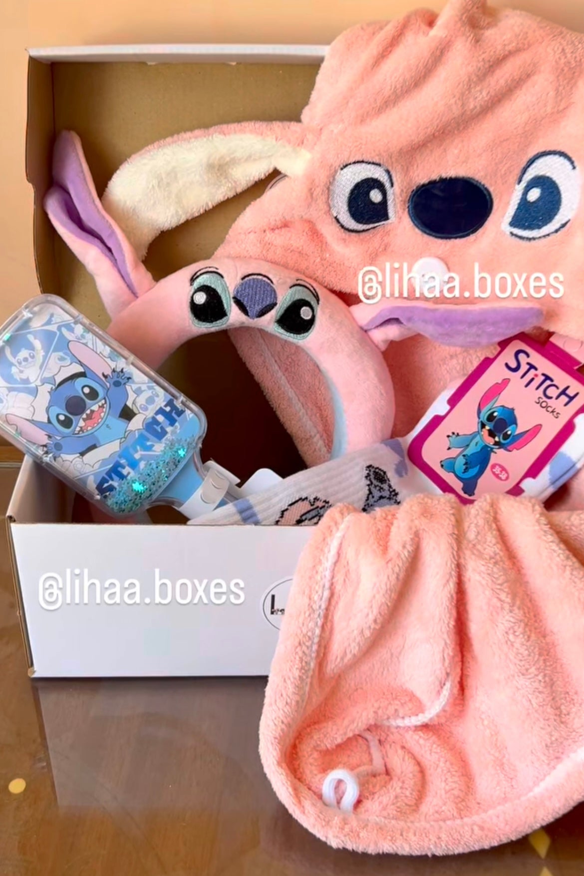 Pack serviette stitch