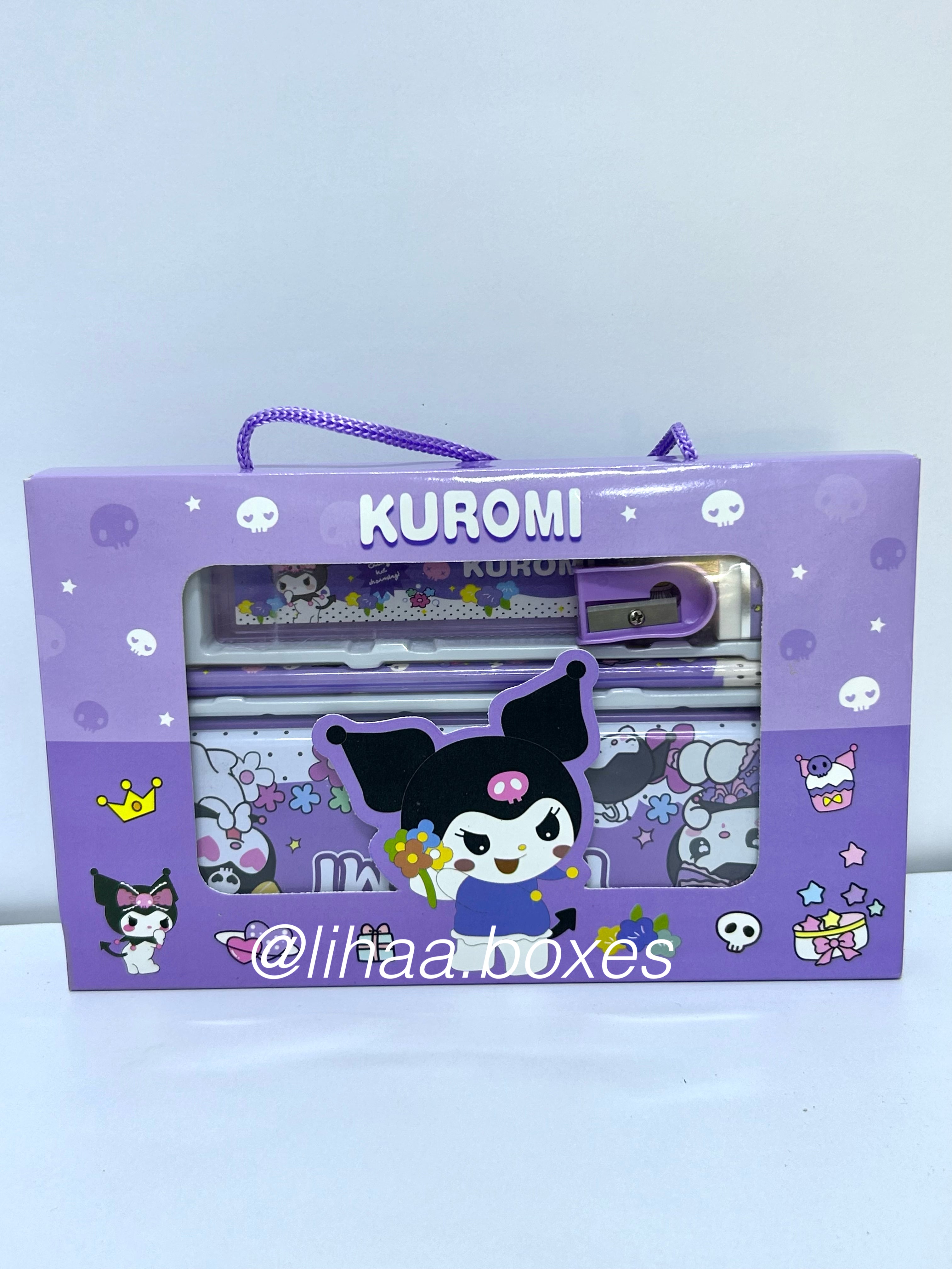 Pack scolaire kuromi/ melody/ cinamoroll