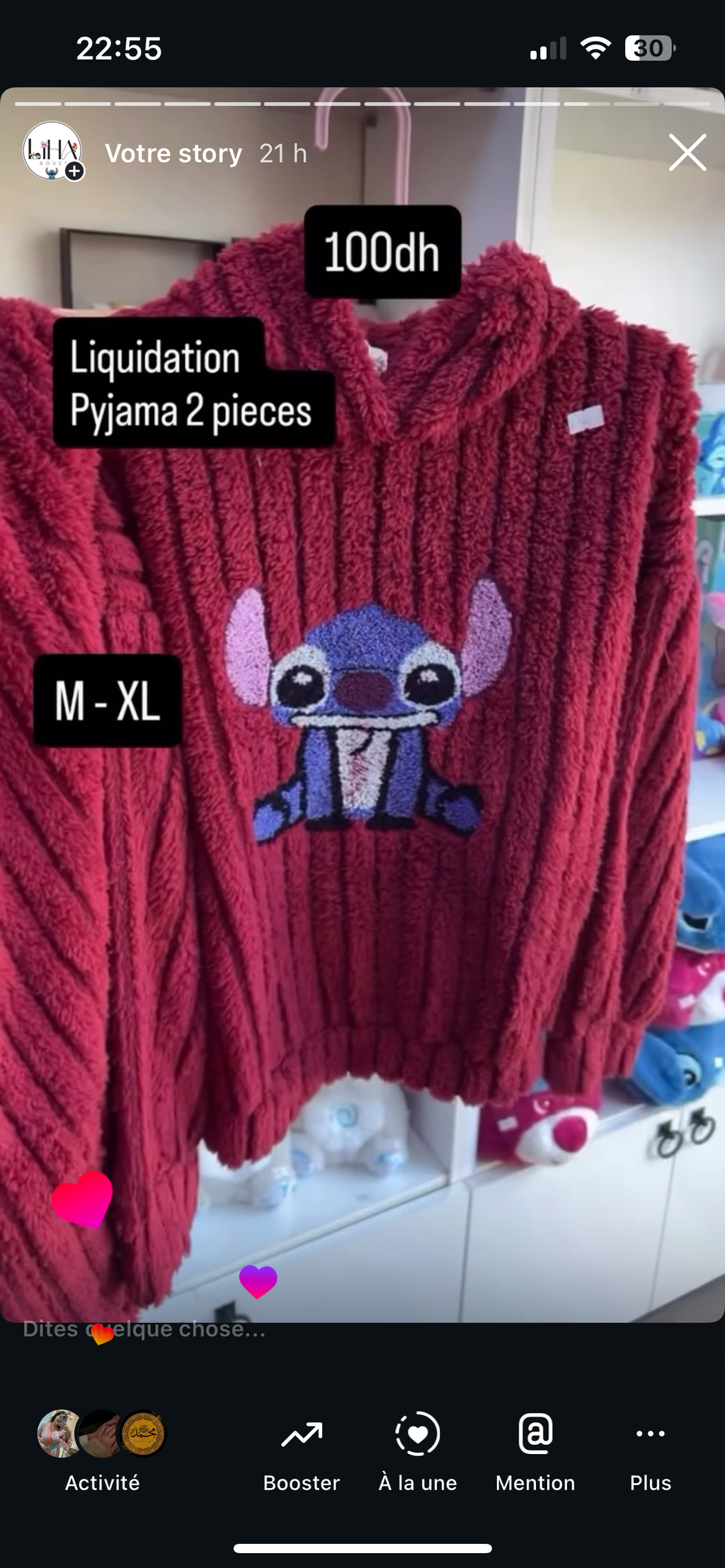 Pyjama stitch