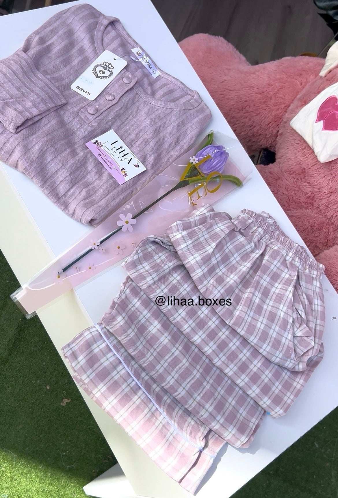Pyjama carreau