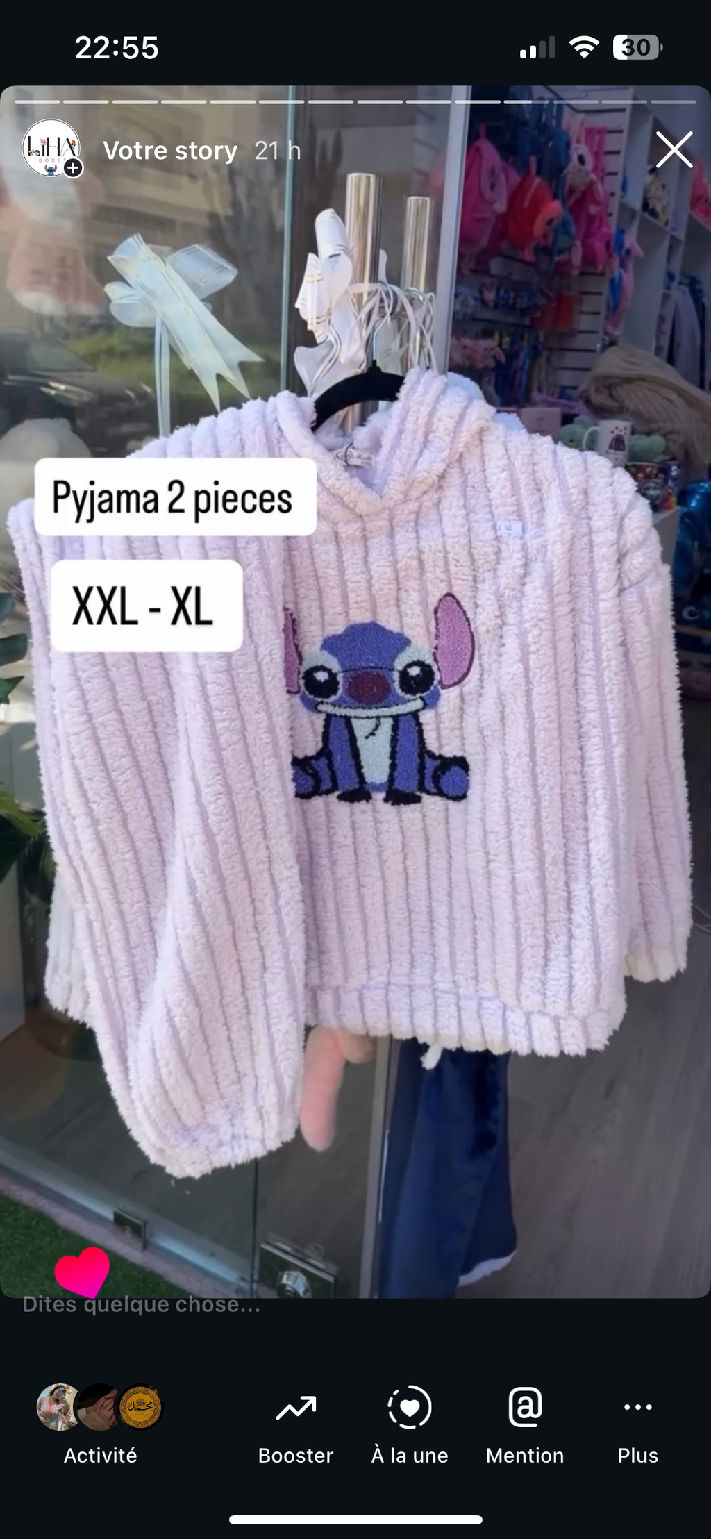 Pyjama stitch