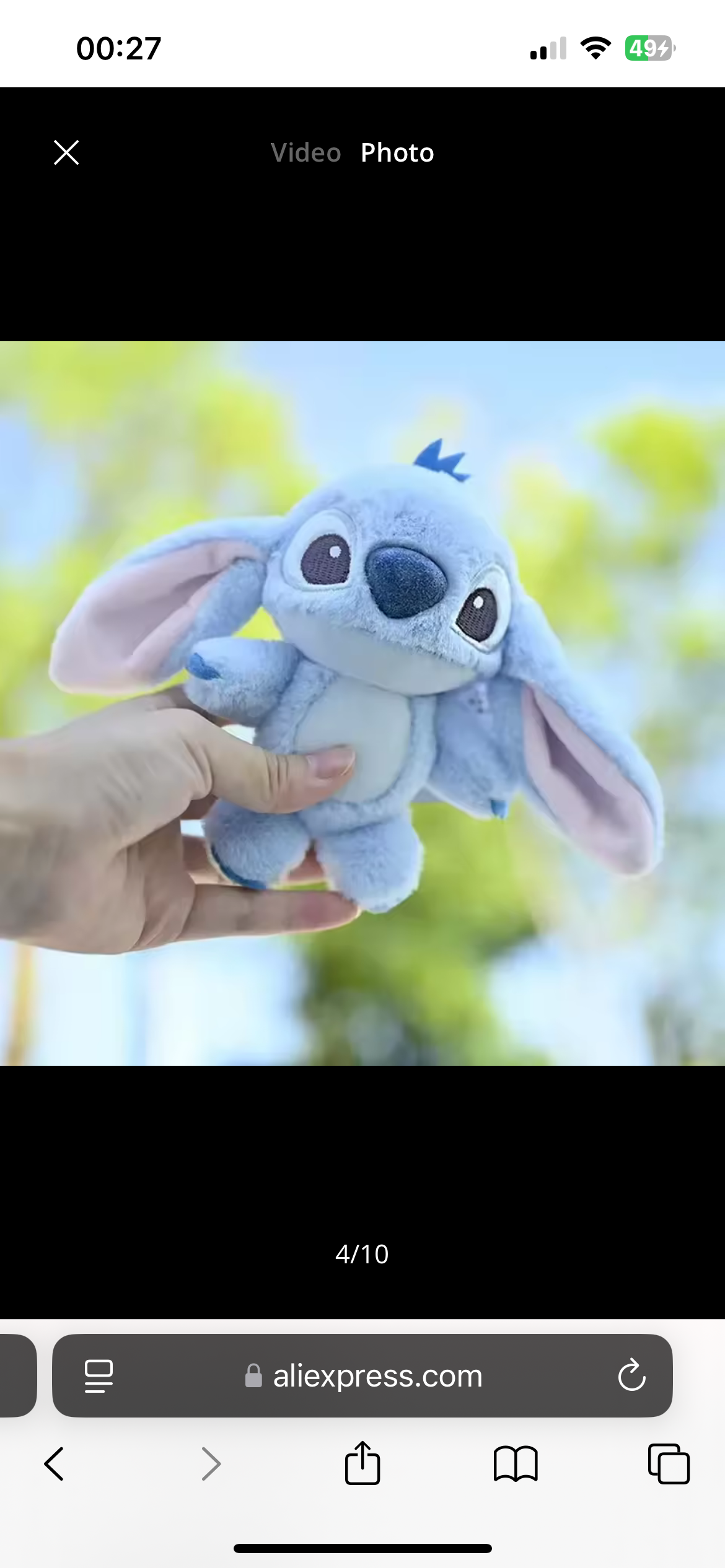 Porte-clés peluche