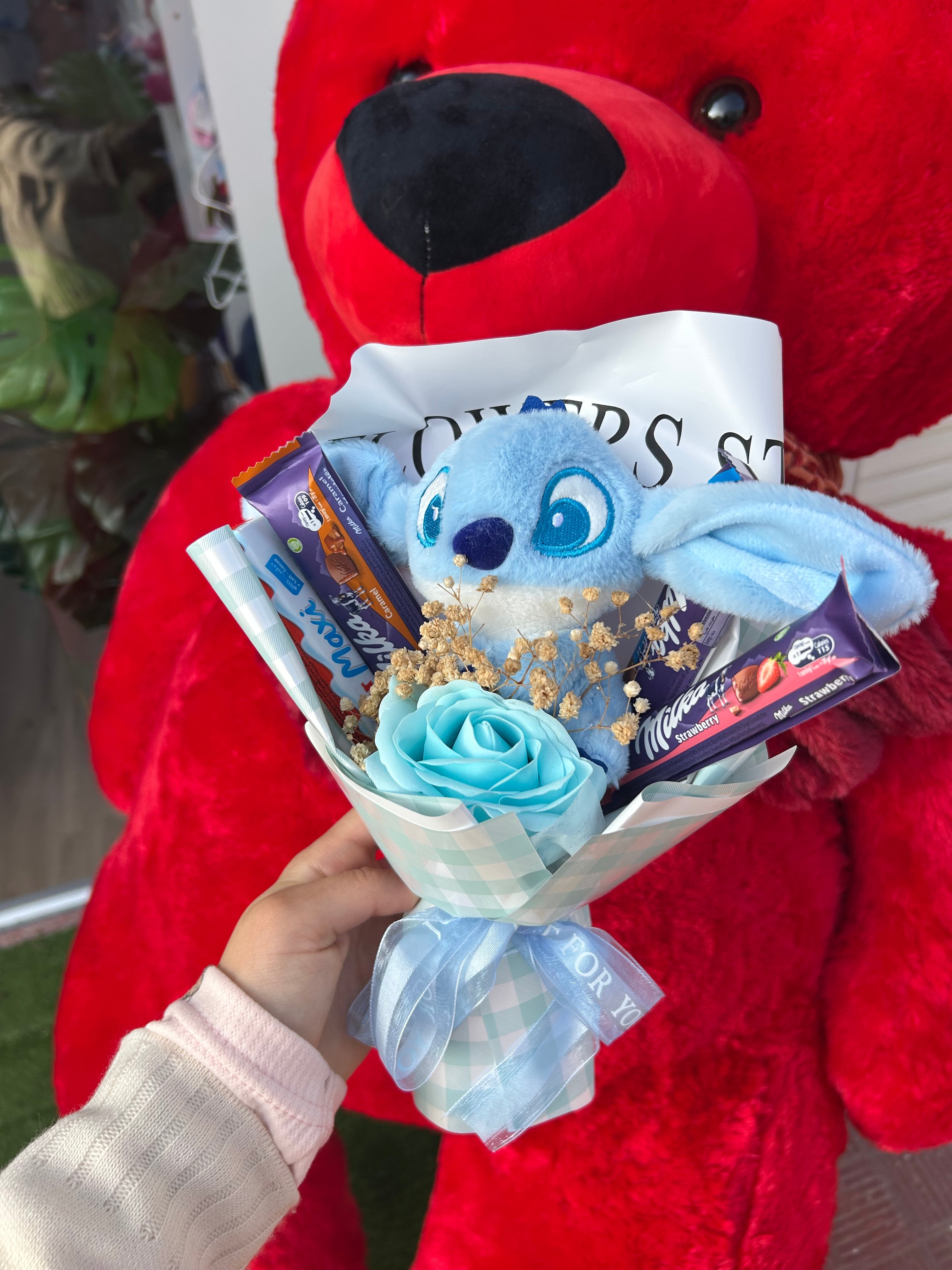 Bouquet stitch + chocolat
