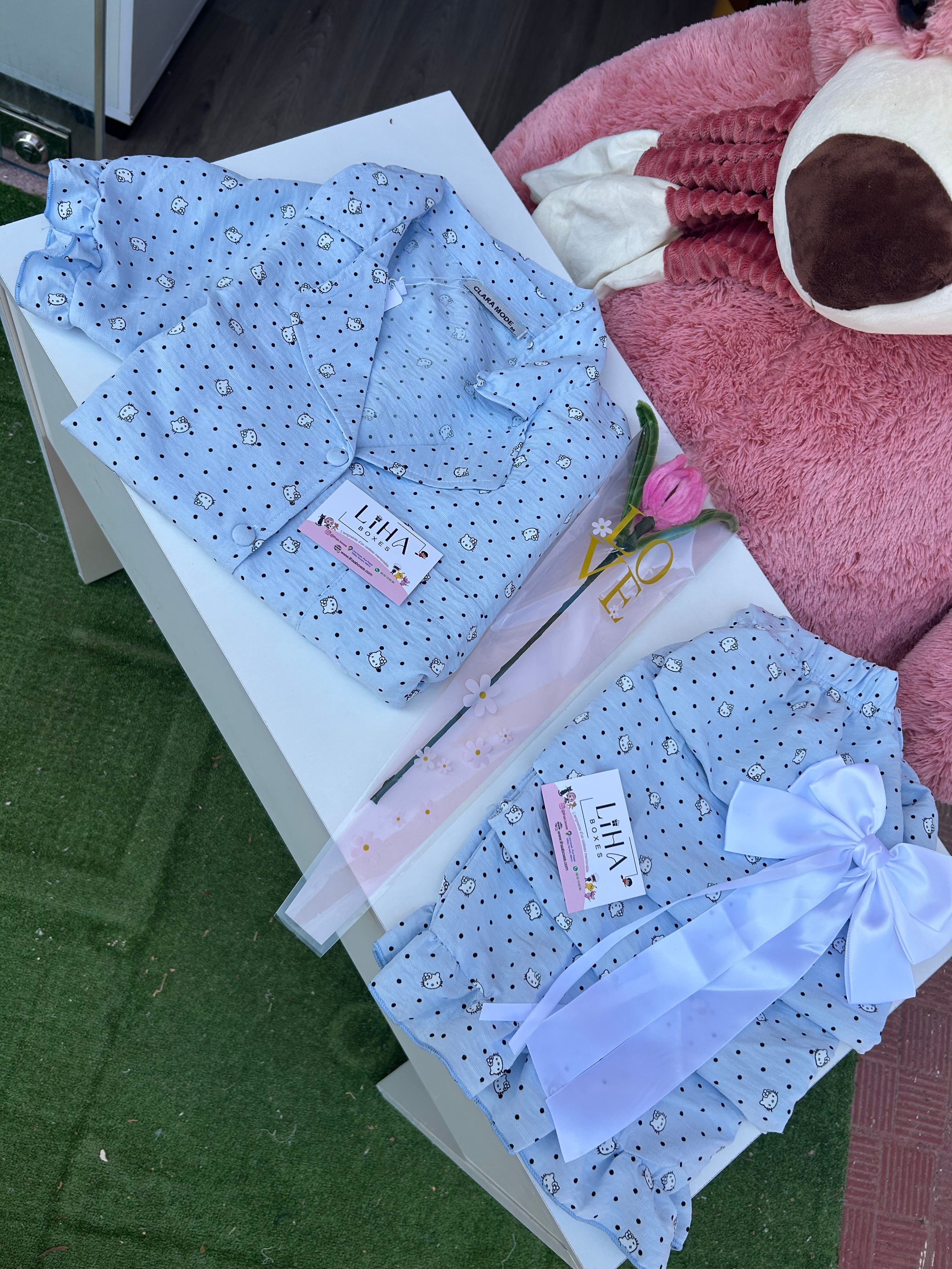 Pyjama hello kitty demi manches