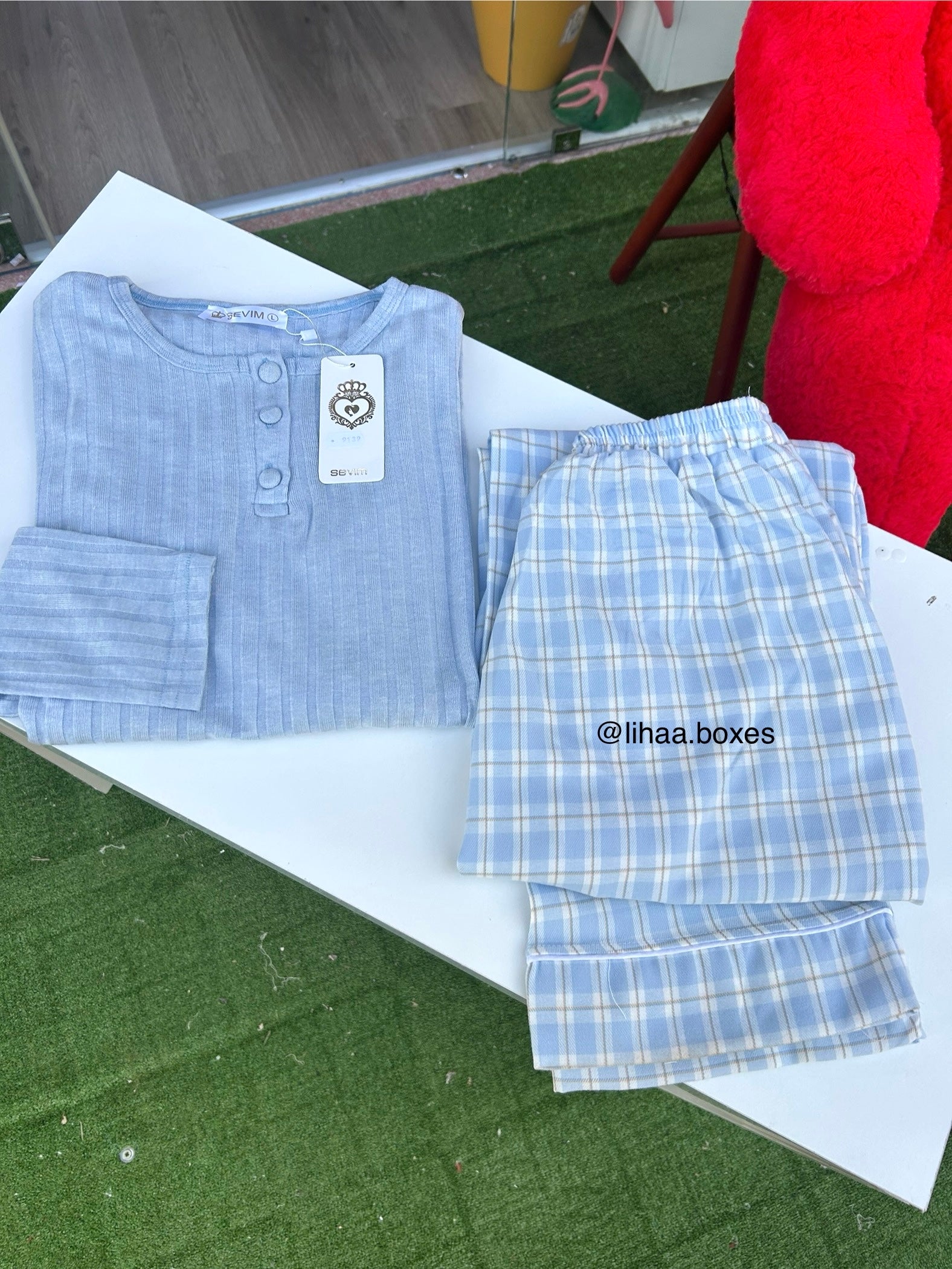 Pyjama carreau