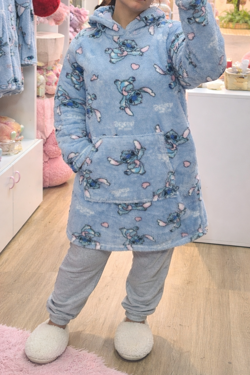 Stitch capuche pyjama