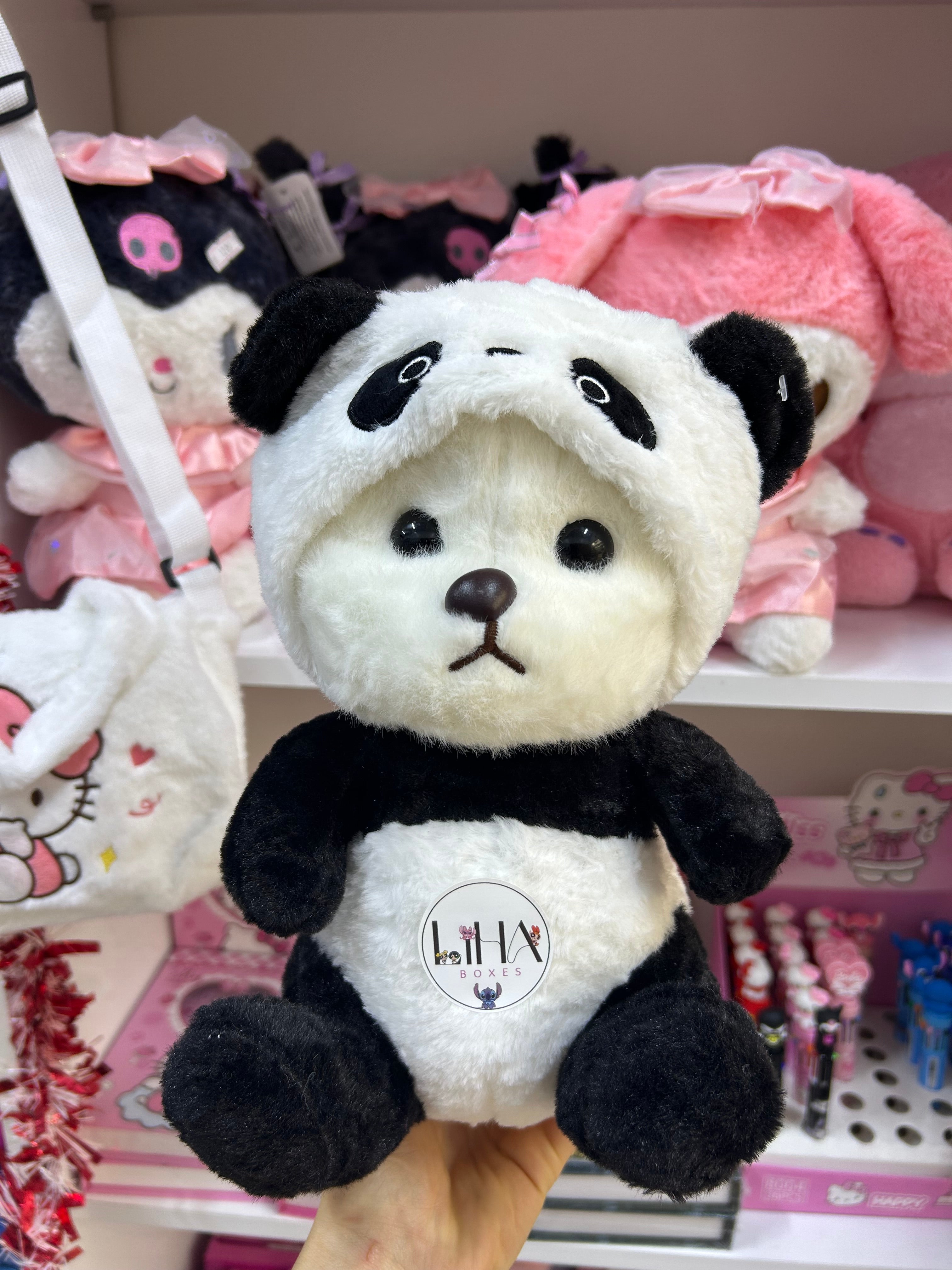 Peluche capuche