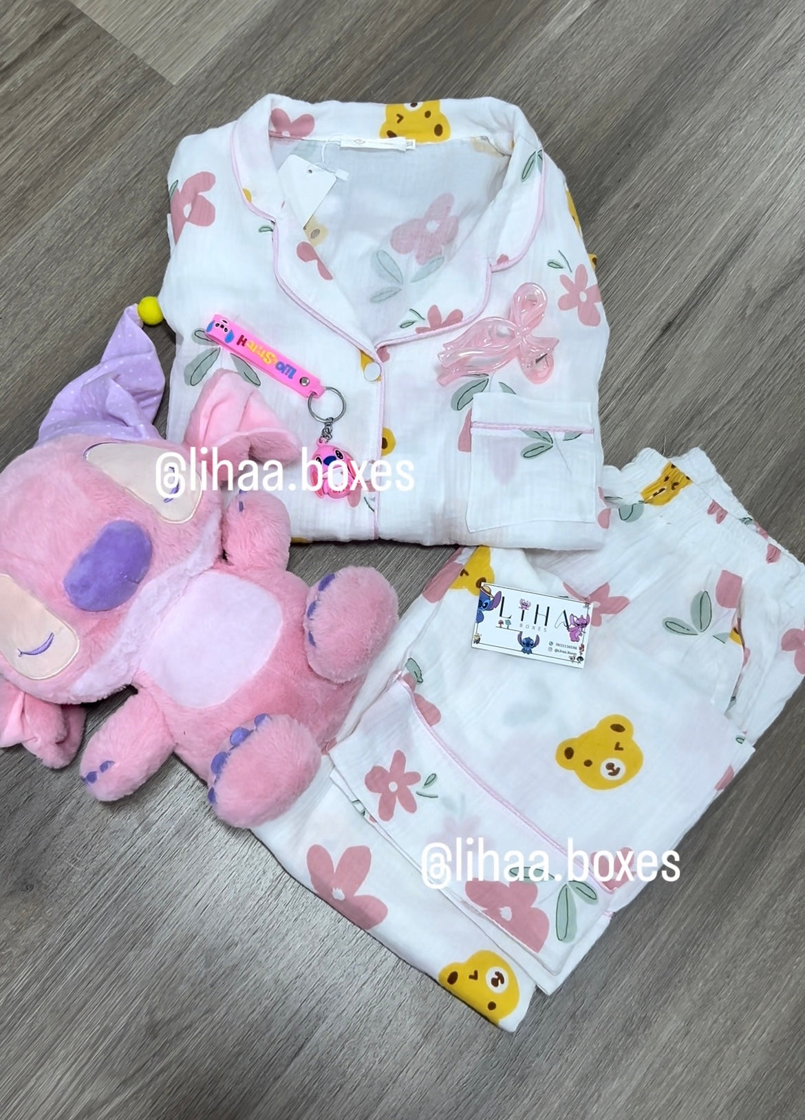 Pack pyjama + angel 30cm