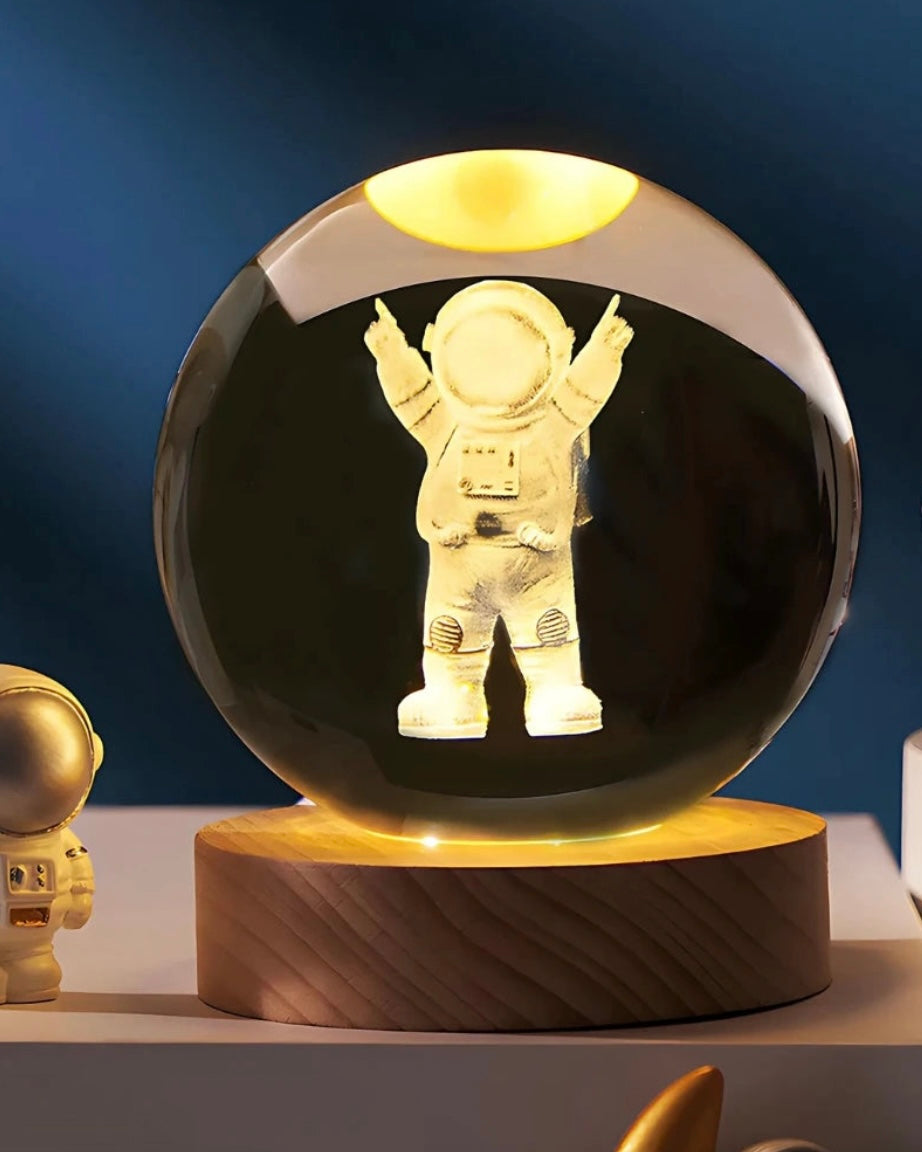 Veilleuse lampe astraunaute ( boule = 1.5kg)