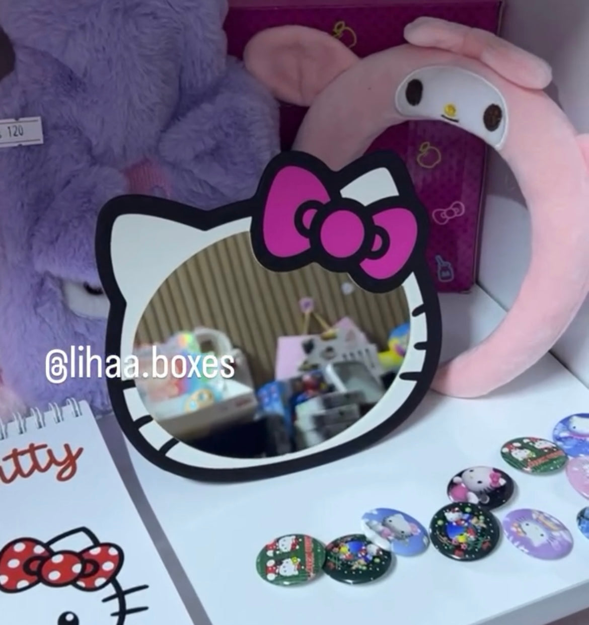 Miroir hello kitty