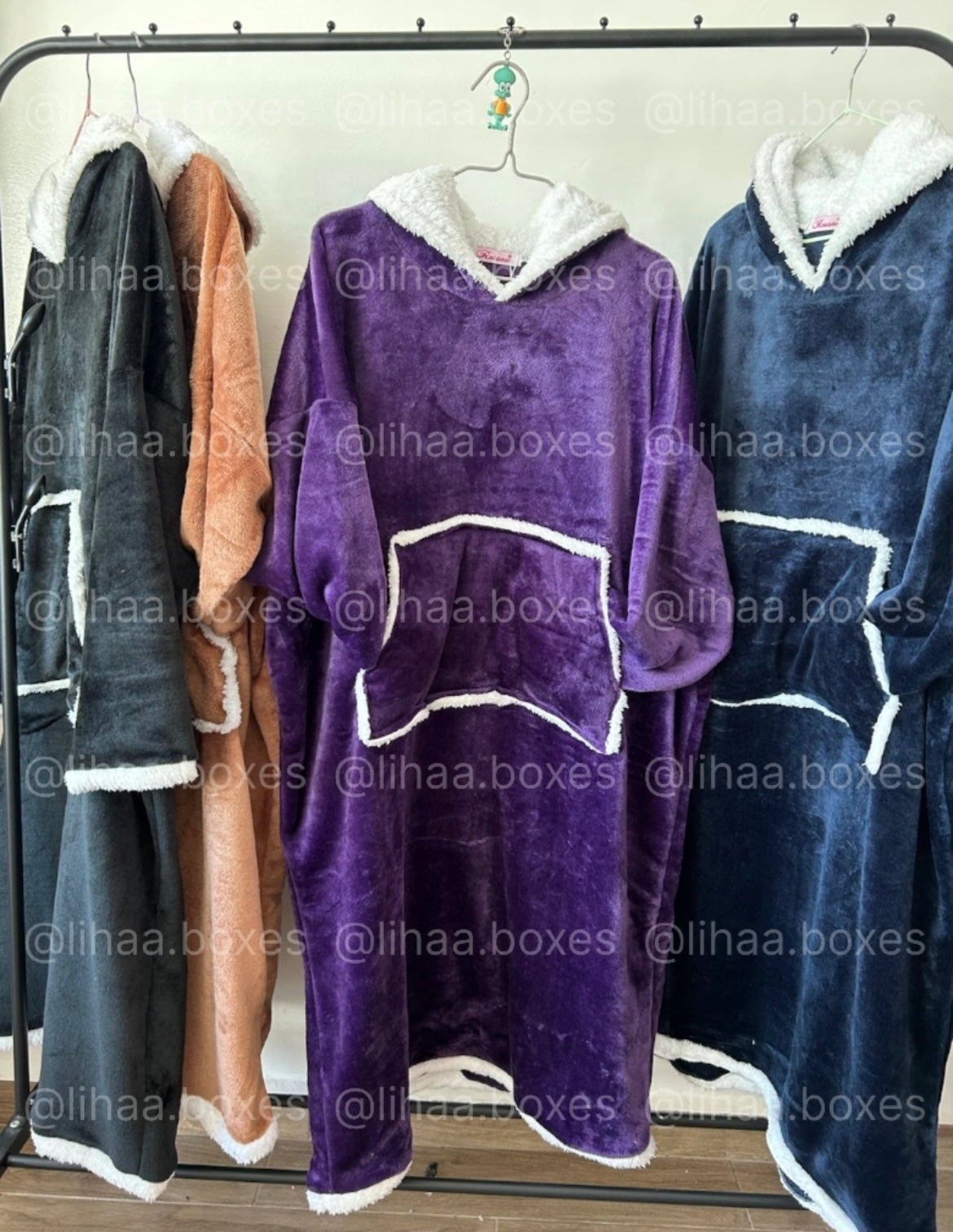 Pyjama capuche taille standard