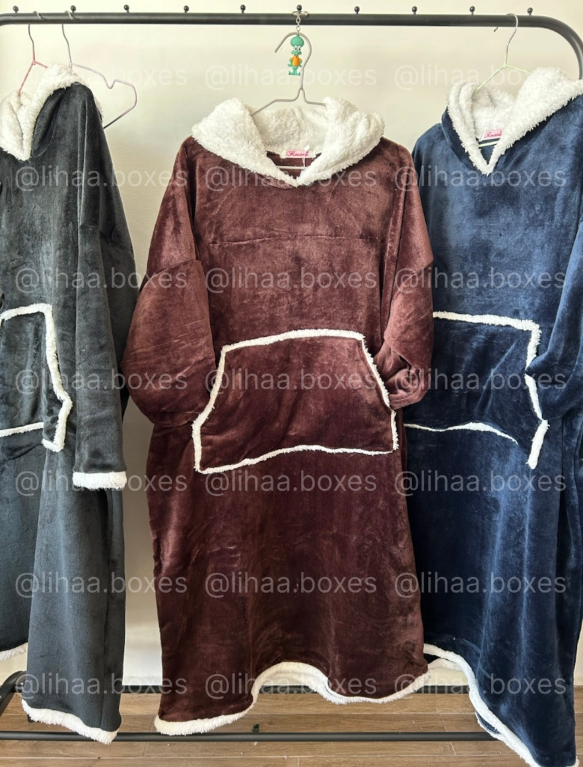 Pyjama capuche taille standard