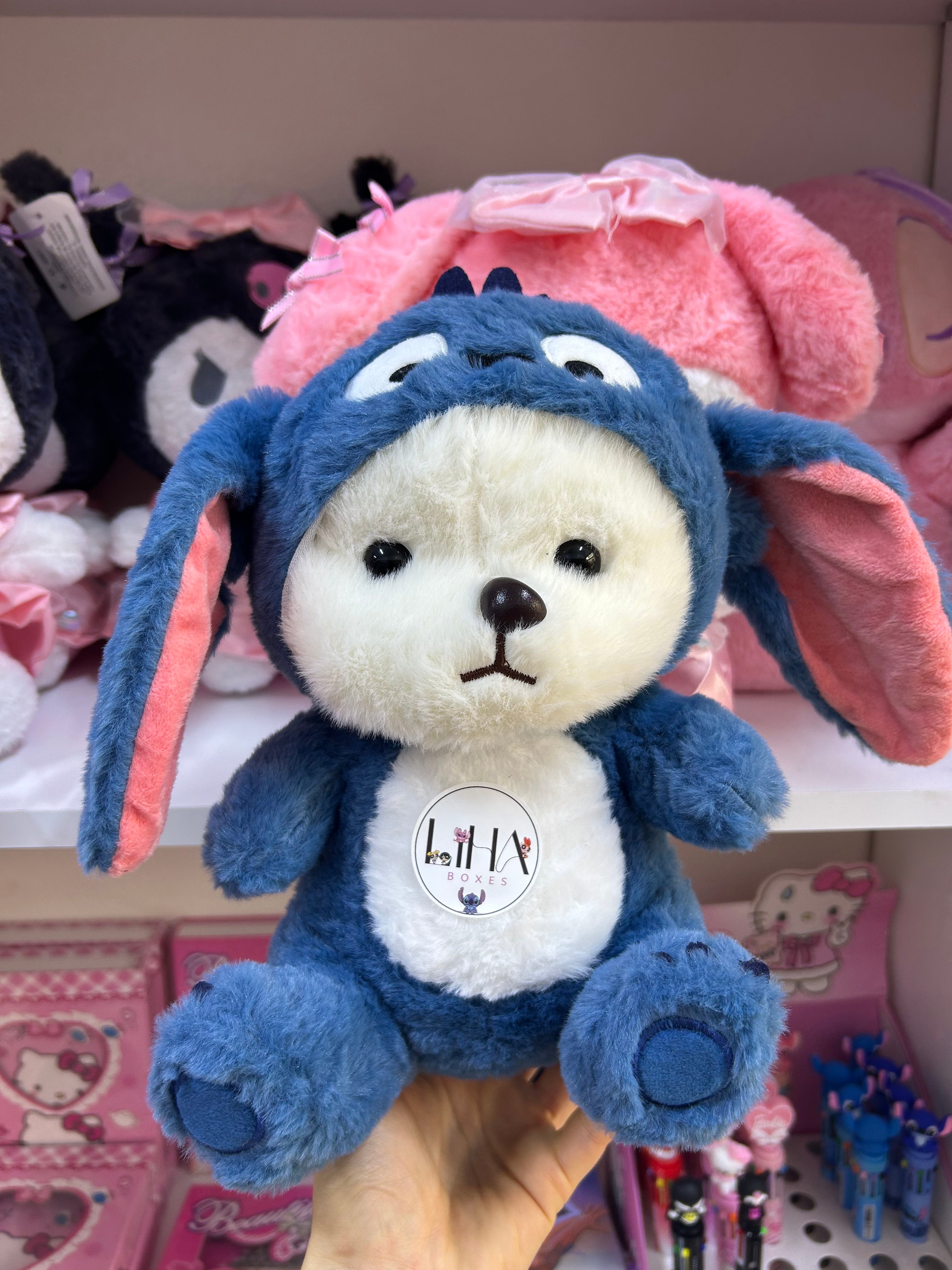 Peluche capuche