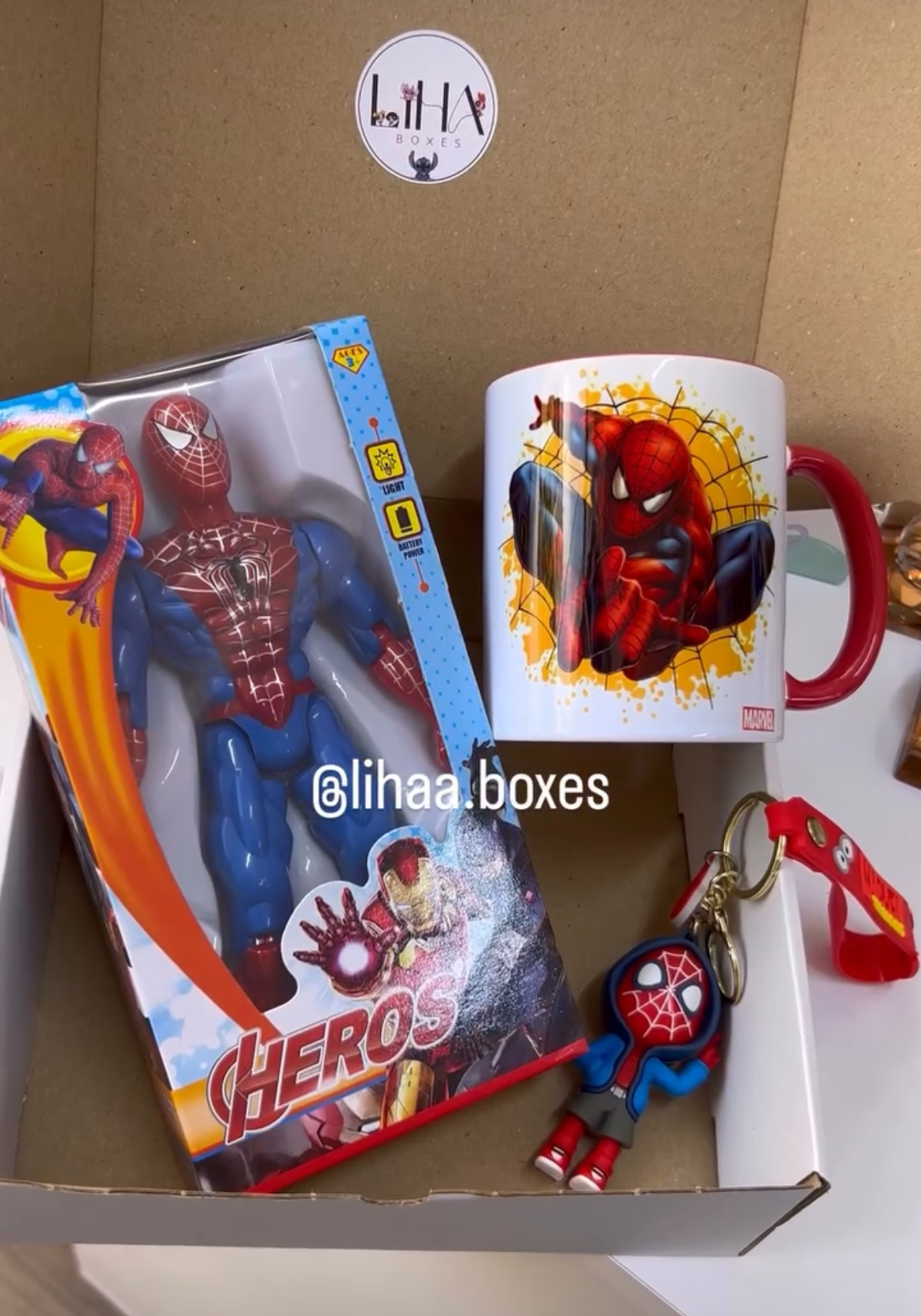 Pack spiderman
