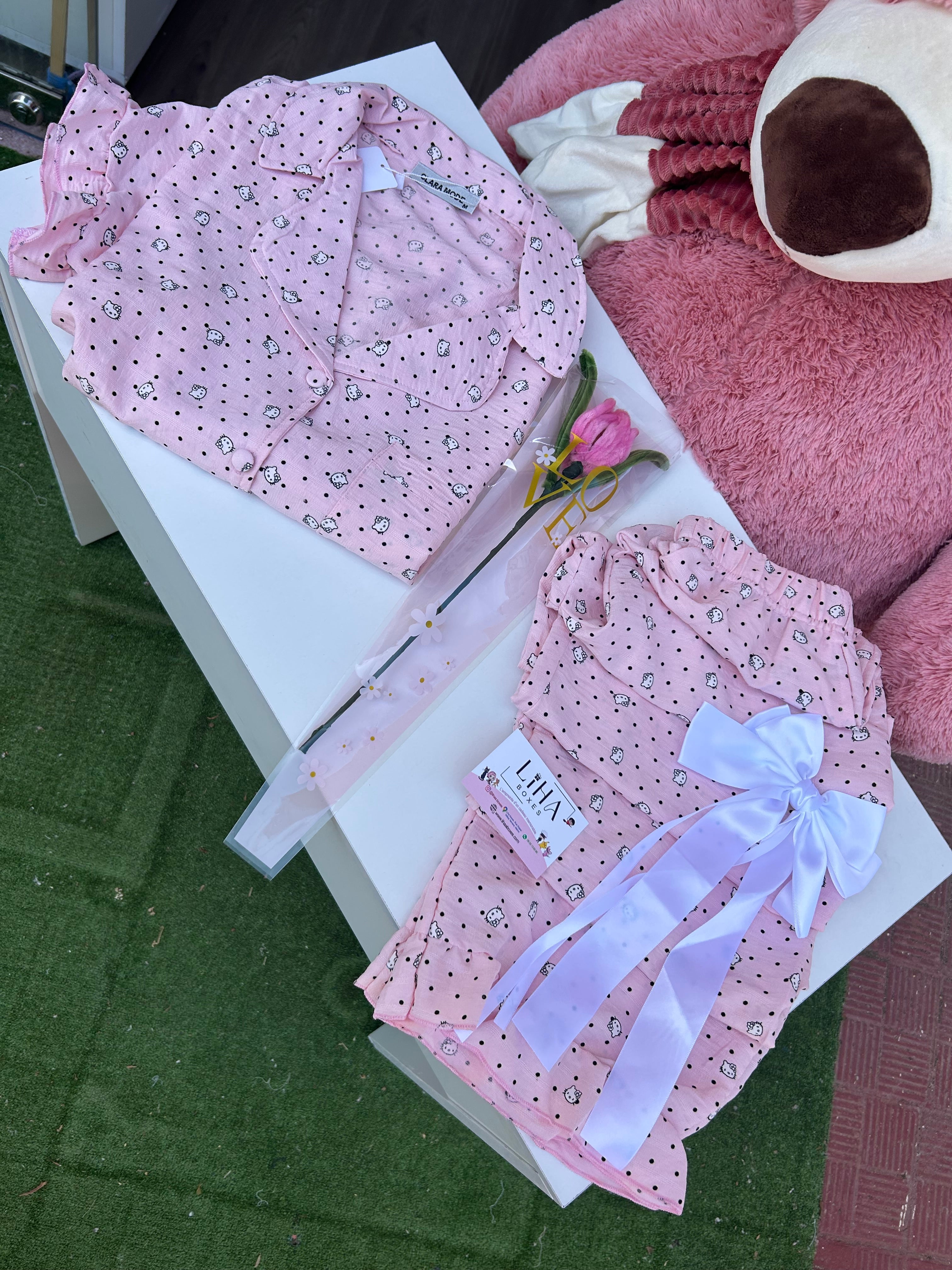 Pyjama hello kitty demi manches