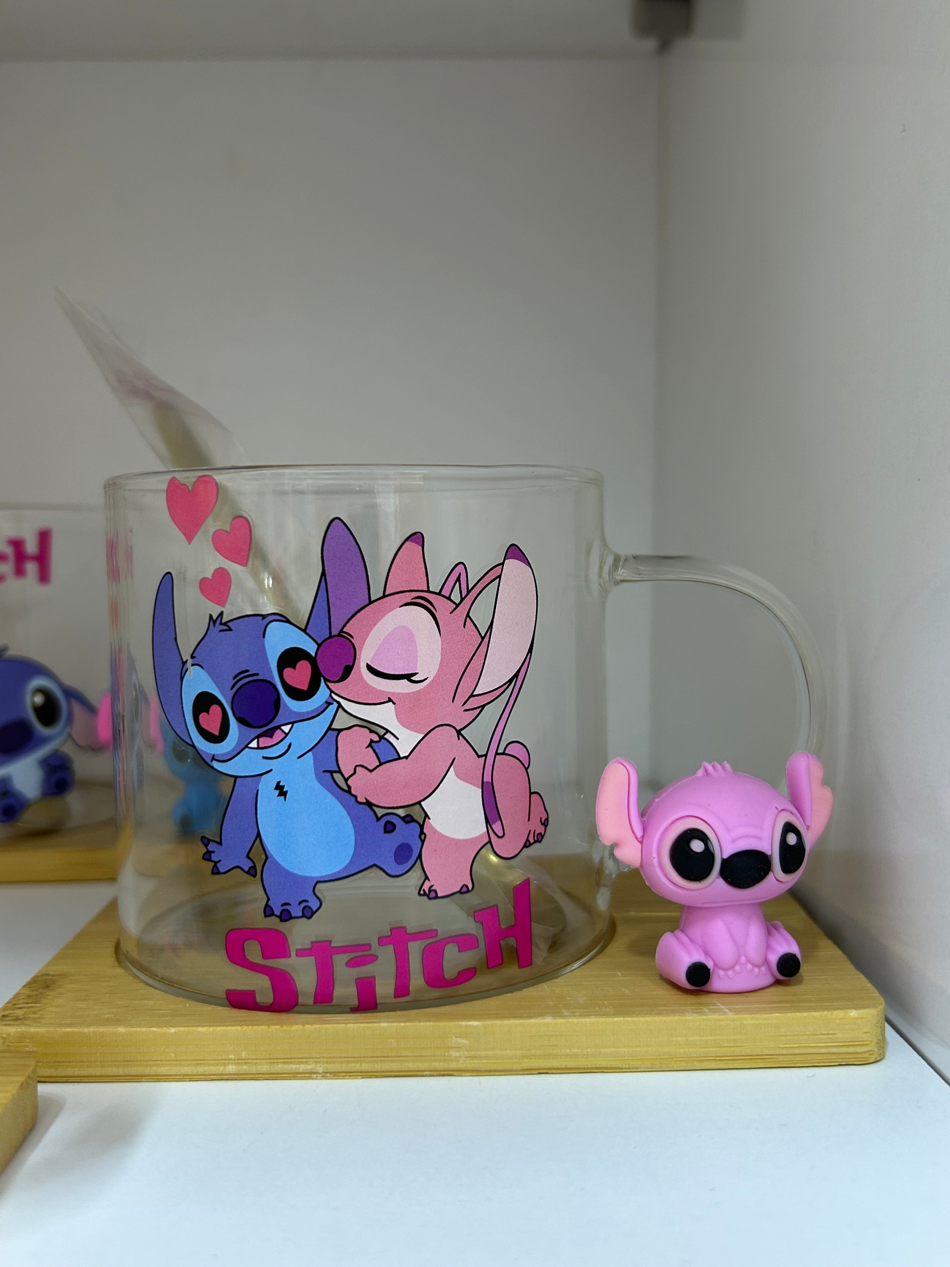 Mug stitch + support + cuillère