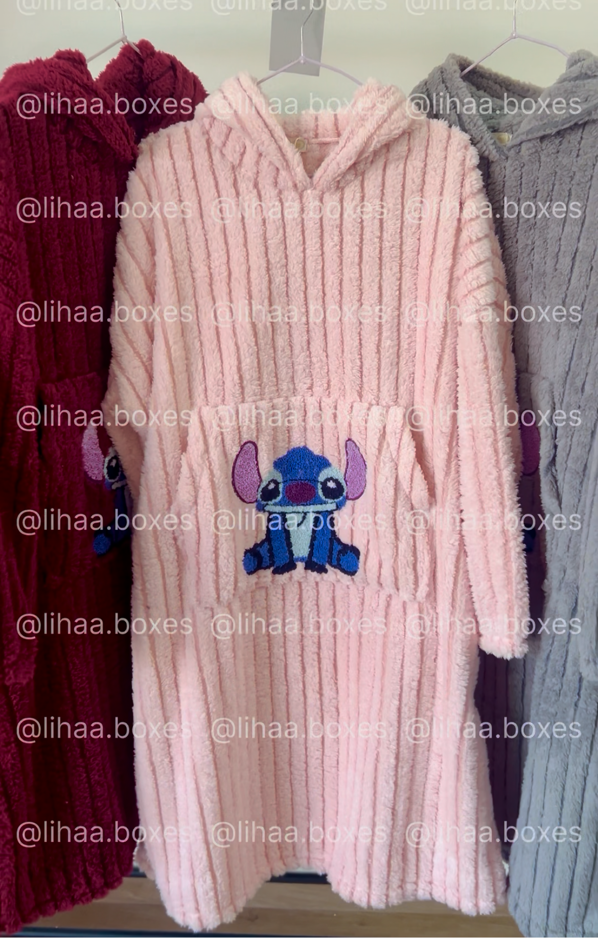 Pyjama capuche stitch