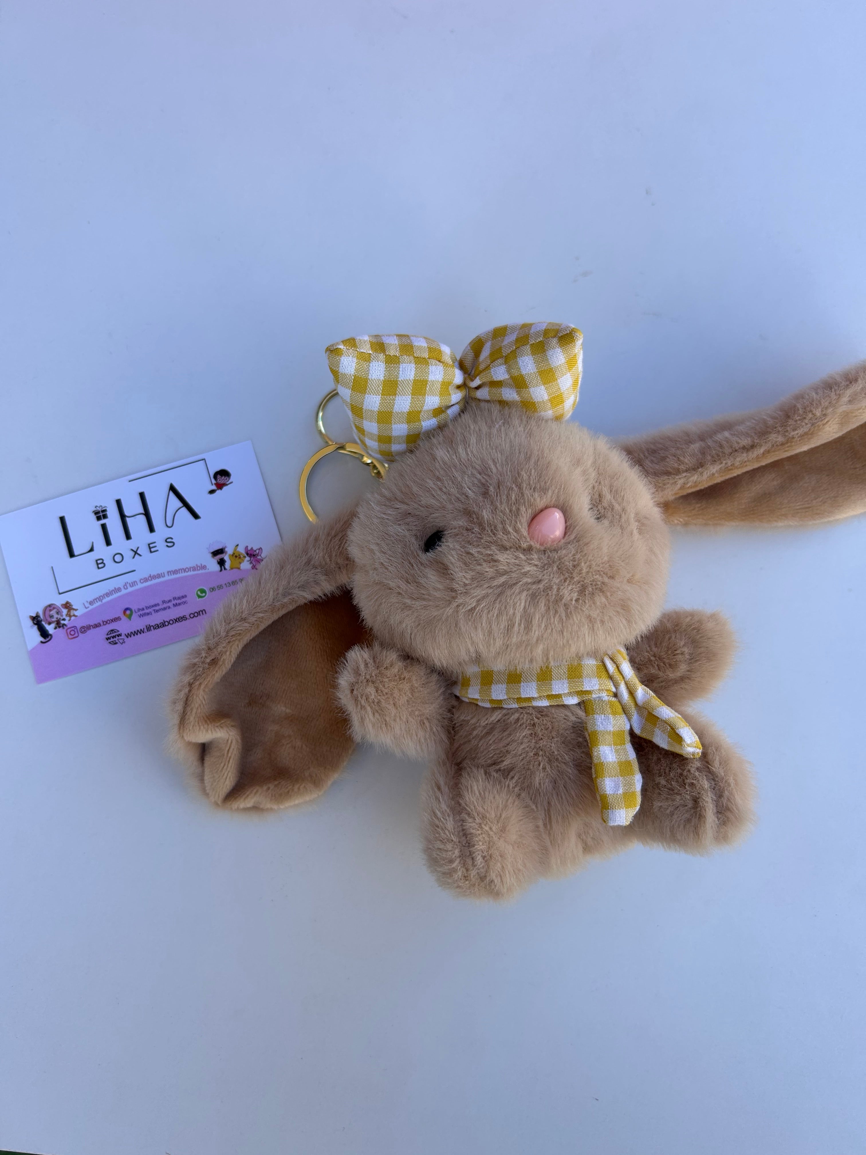 Porte cle peluche Lapin