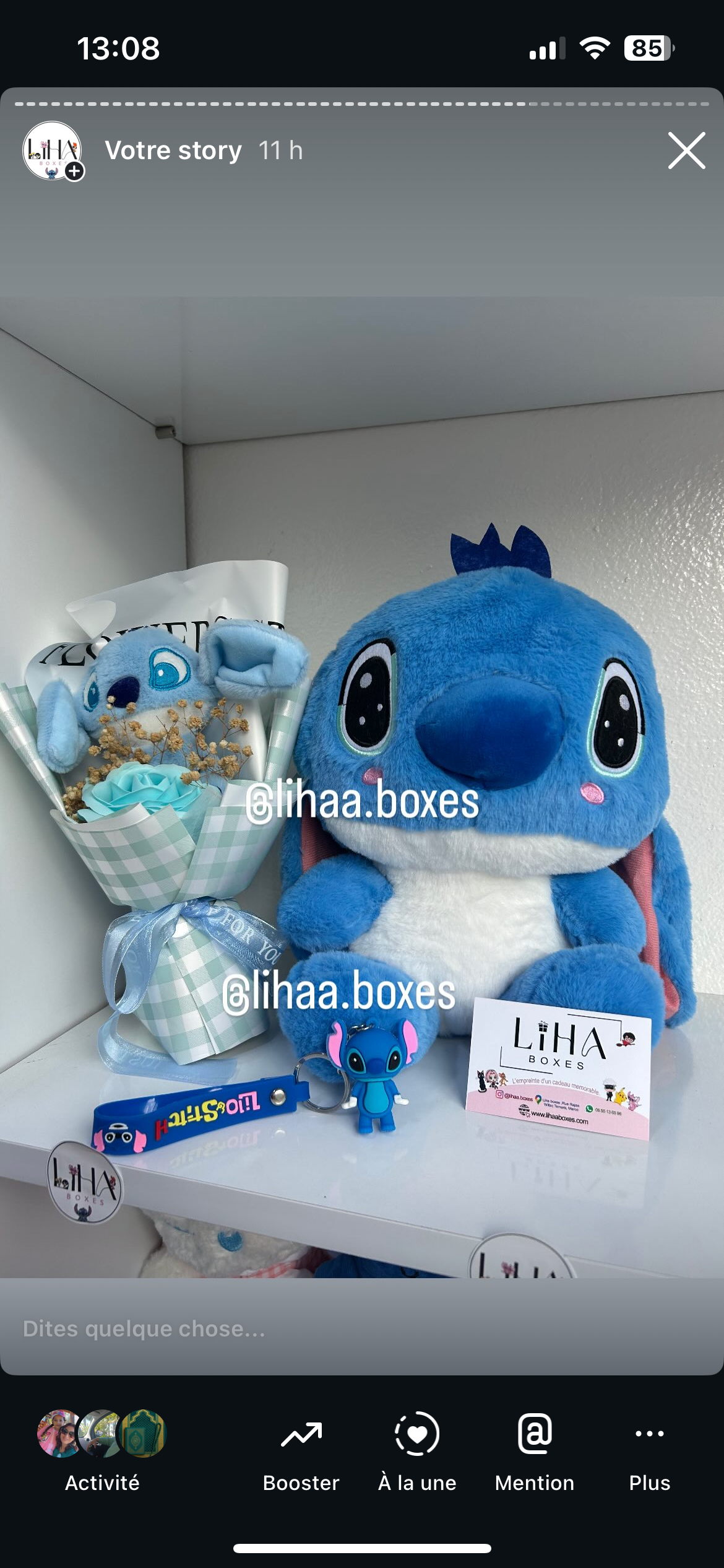 Pack stitch