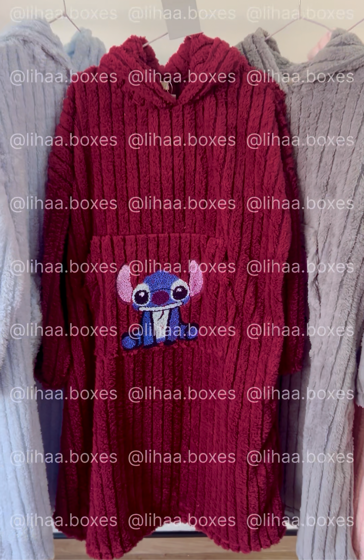 Pyjama capuche stitch