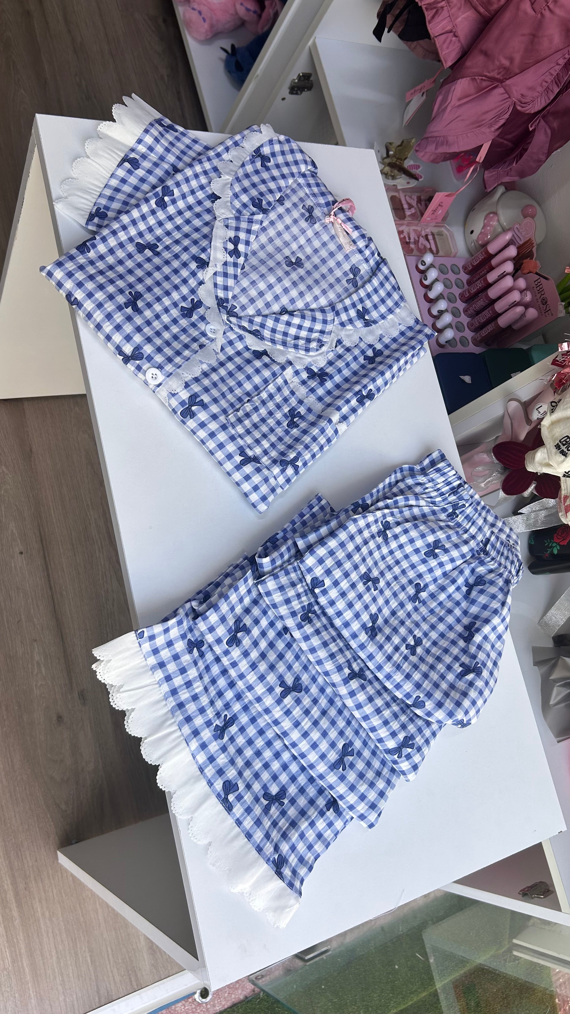 Pyjama papillon demi manches