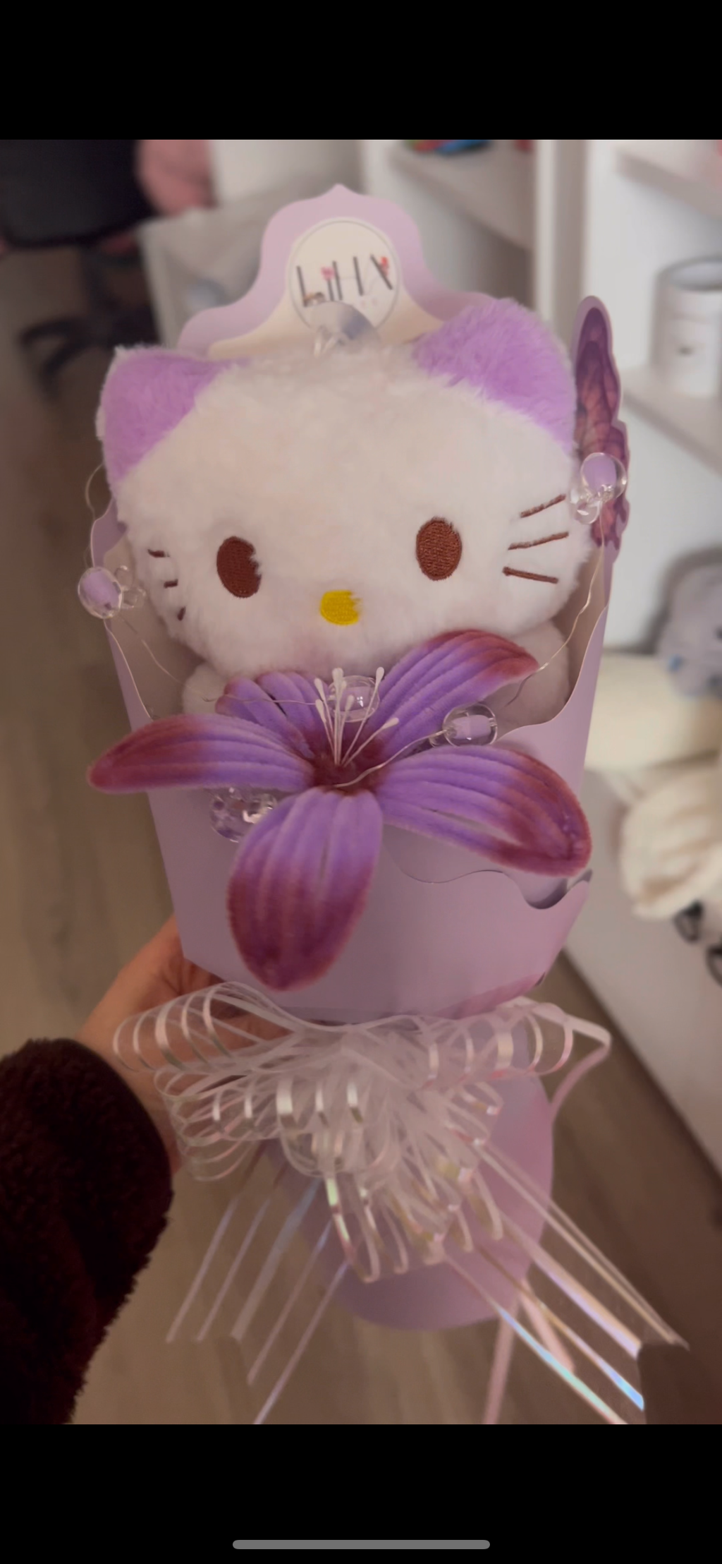 Bouquet hello kitty fait a la main