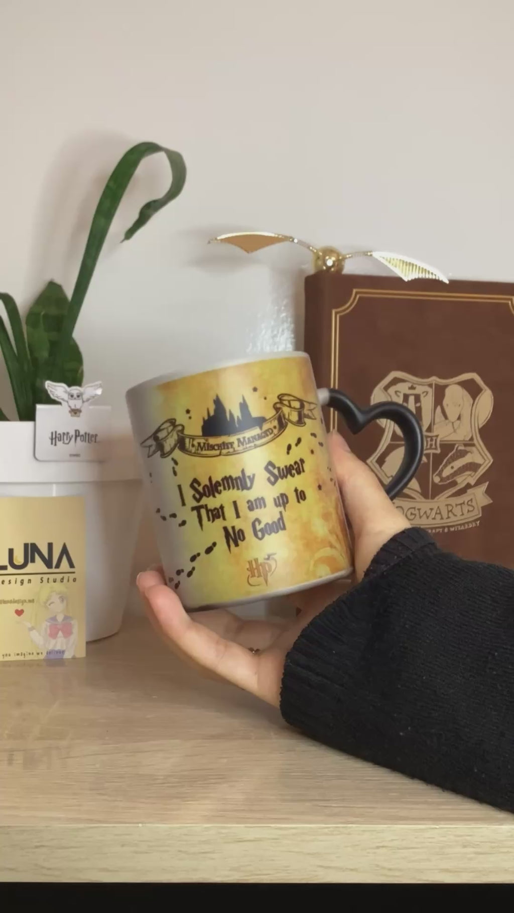 Mug magique Harry potter Marauder’s map